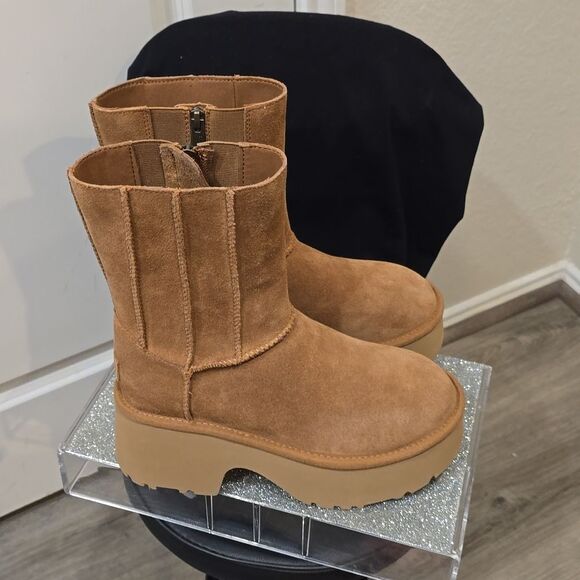 Ugg Classic Twin Seam New Heights Platform Boots - Picture 10 of 11